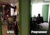 Artist vs Programmer