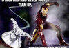 Iron Surfer & Silver Man