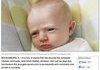 Baby lost all faith in humanity