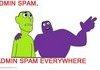 Admin Spam Everywhere