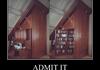 admit it
