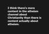 atheism channel