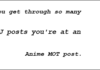 Anime MOT post 200,000