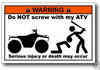 ATV sticker