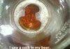 A cock in my beer.