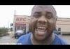 Angry black man at kfc