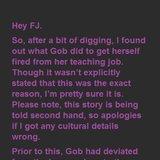 Why <b>Gob</b> Got Fired
