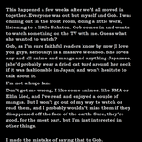 Weeaboo Stories: YOU DON'T LIKE ANIME?